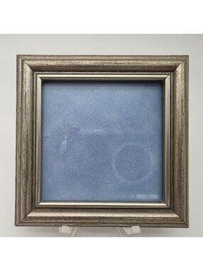 Silver Tone Small Square Picture Frame 3" x 3"